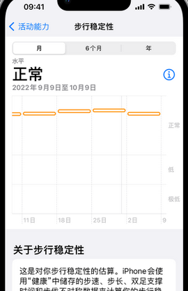 襄州iPhone手机维修如何在iPhone开启'步行稳定性通知'