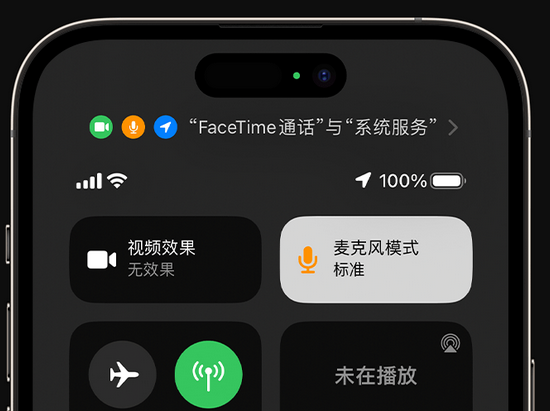 襄州苹果授权维修网点分享iPhone在通话时让你的声音更清晰 